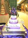 3 TIER ROLLED FONDANT WITH MOMOGRAM AND SAYINGS